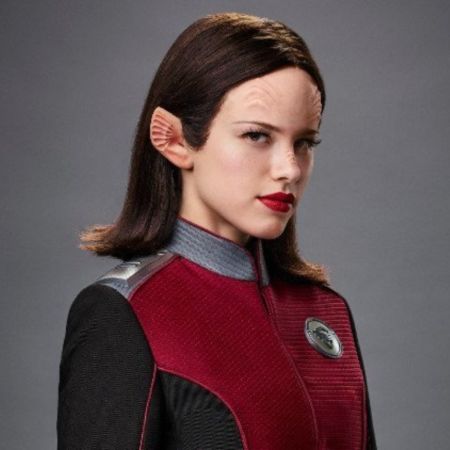 Sage was formerly the female lead in The Orville